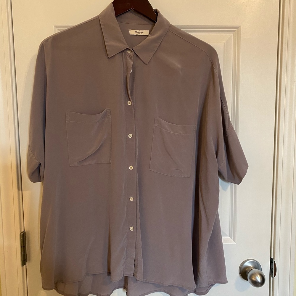 Lavender madewell button up